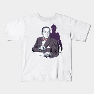 Fritz Lang - An illustration by Paul Cemmick Kids T-Shirt